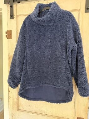 lululemon athletica Navy Plush High-Neck Sherpa Pullover